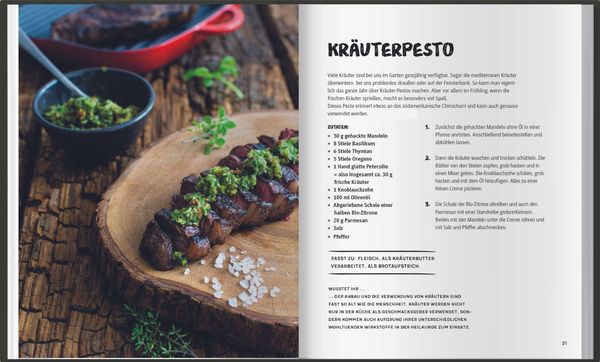 Produktbild: Mit Pesto durch das Jahr