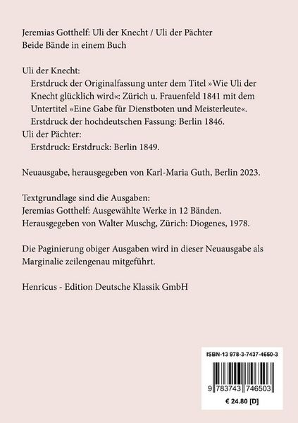 Produktbild: Uli der Knecht / Uli der P&auml;chter