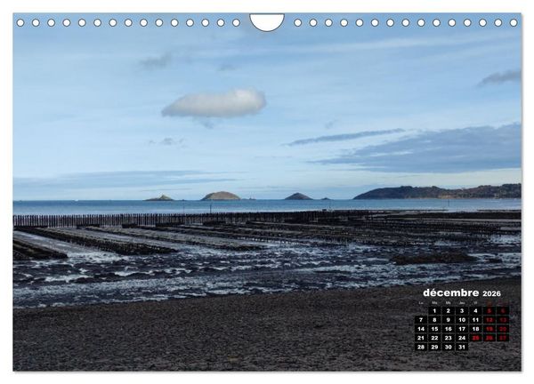 Produktbild: Horizons costarmoricains (Calendrier mural 2026 DIN A4 vertical), CALVENDO calendrier mensuel
