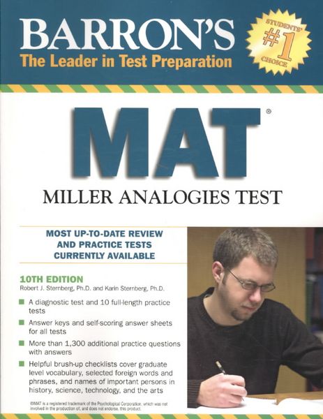 Produktbild: Barron's MAT: Miller Analogies Test