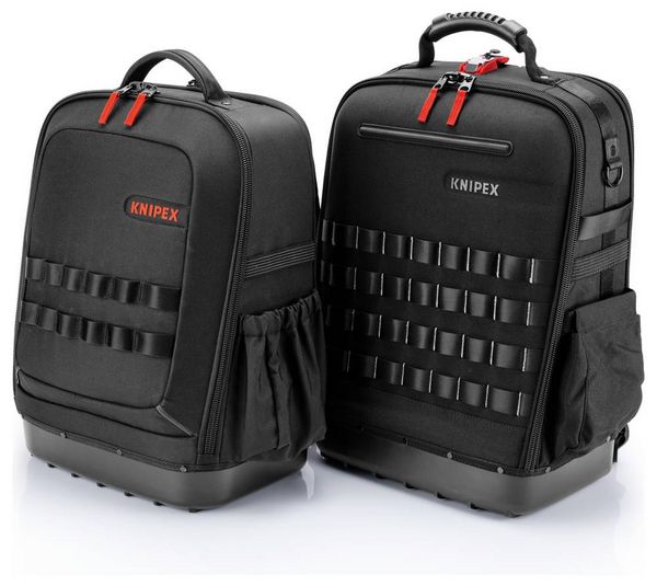 Produktbild: Knipex Modular X15 00 21 51 LE Elektriker, Handwerker, Lehrlinge, Techniker, Universal Werkzeugrucksack best&uuml;ckt (L x B x H) 485 x 383 x 485 mm