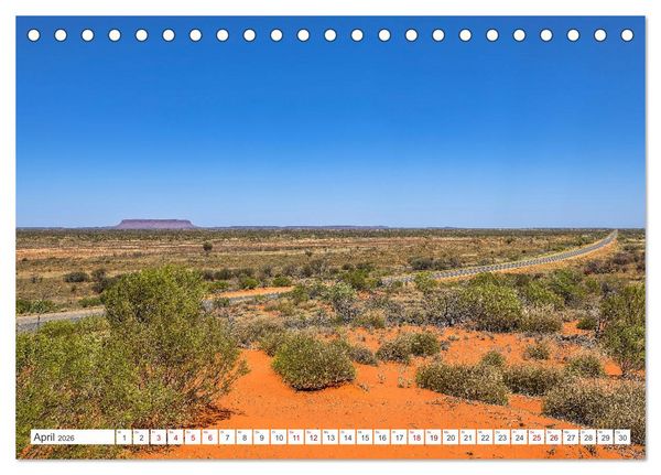 Produktbild: Australien - Grandiose Landschaften am Ende der Welt (Tischkalender 2026 DIN A5 quer), CALVENDO Monatskalender