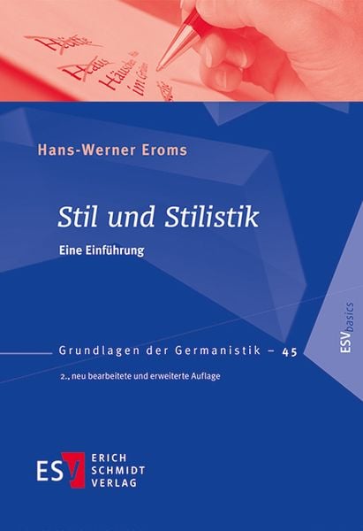 Stil und Stilistik, Taschenbuch von Hans-Werner Eroms, Erich Schmidt Verlag, 978-3-503-15554-5