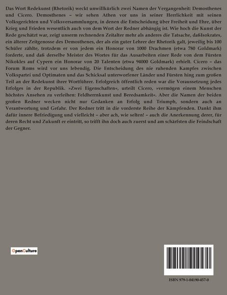 Produktbild: Volkst&uuml;mliche Redekunst