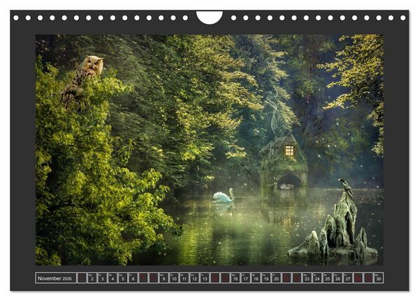 Produktbild: Magische Gefilde (Wandkalender 2026 DIN A4 quer), CALVENDO Monatskalender