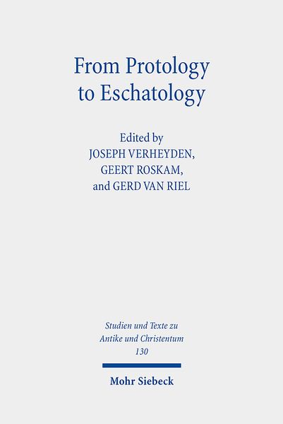 Produktbild: From Protology to Eschatology
