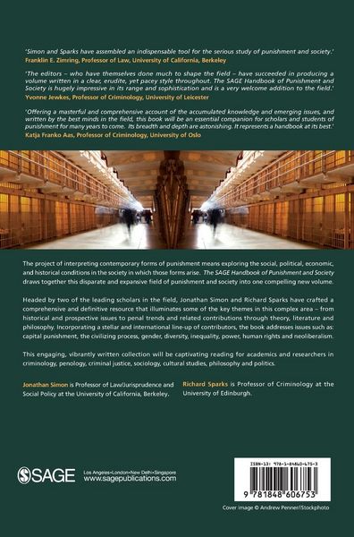 Produktbild: The SAGE Handbook of Punishment and Society