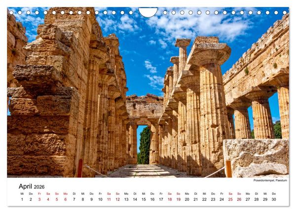 Produktbild: Highlights am Golf von Neapel (Wandkalender 2026 DIN A4 quer), CALVENDO Monatskalender