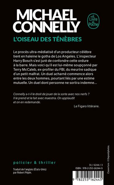 Produktbild: Connelly, M: L'Oiseau Des T&eacute;n&egrave;bres