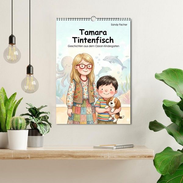 Produktbild: Tamara Tintenfisch (Wandkalender 2027 DIN A3 hoch), CALVENDO Monatskalender