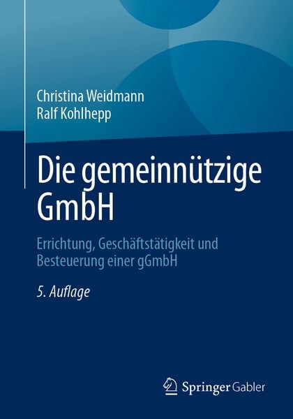 Produktbild: Die gemeinn&uuml;tzige GmbH