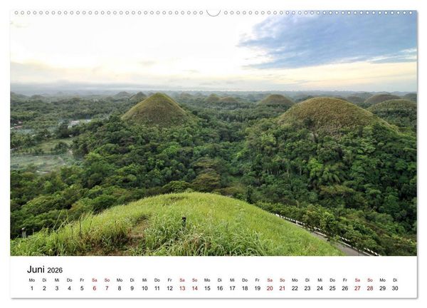 Produktbild: Philippinen - Faszinierende Inselwelten (hochwertiger Premium Wandkalender 2026 DIN A2 quer), Kunstdruck in Hochglanz