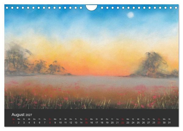 Produktbild: Landschaftspastelle (Wandkalender 2027 DIN A4 quer), CALVENDO Monatskalender