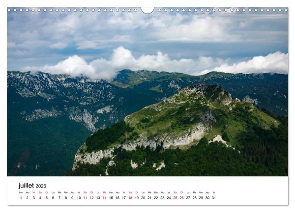 Produktbild: Les chemins du Vercors (Calendrier mural 2026 DIN A3 vertical), CALVENDO calendrier mensuel