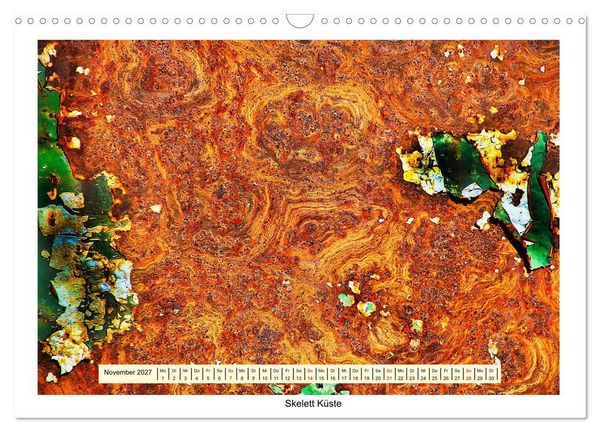 Produktbild: Rostgem&auml;lde (Wandkalender 2027 DIN A3 quer), CALVENDO Monatskalender