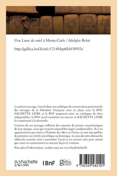 Produktbild: Une Lune de miel &agrave; Monte-Carle