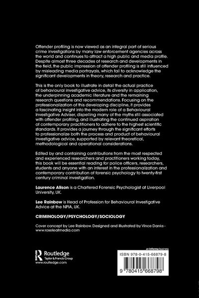 Produktbild: Professionalizing Offender Profiling
