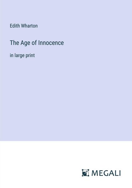 Produktbild: The Age of Innocence