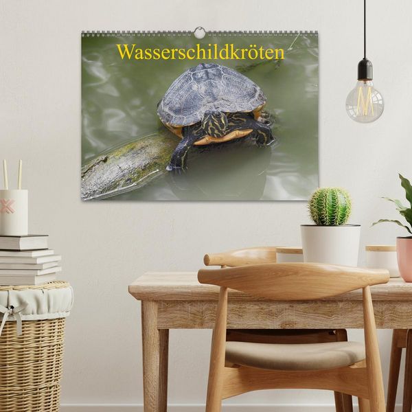 Produktbild: Wasserschildkr&ouml;ten (Wandkalender 2026 DIN A3 quer), CALVENDO Monatskalender