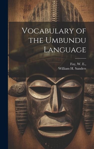 Produktbild: Vocabulary of the Umbundu Language