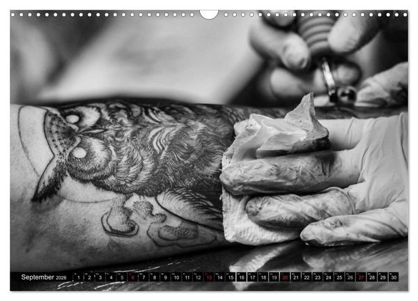 Produktbild: K&ouml;rperkult Tattoo (Wandkalender 2026 DIN A3 quer), CALVENDO Monatskalender
