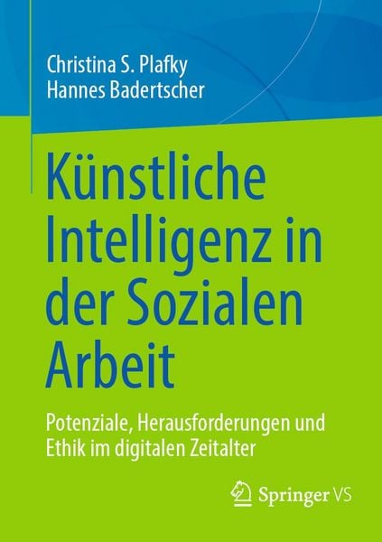 Produktbild: K&uuml;nstliche Intelligenz in der Sozialen Arbeit