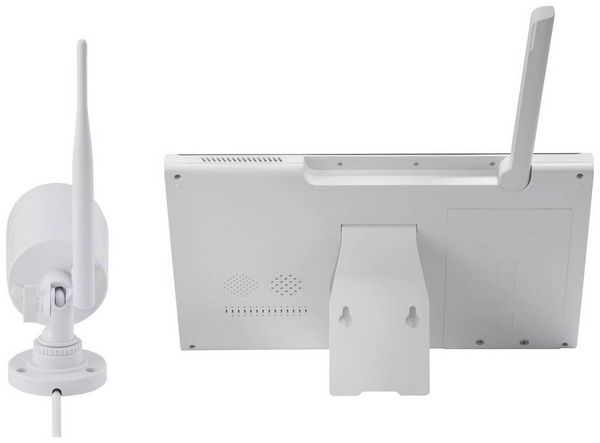 Produktbild: Sygonix SY-5046554 Funk-&Uuml;berwachungskamera-Set 8-Kanal mit 1 Kamera 1920 x 1080 Pixel 2.4 GHz