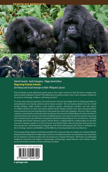 Produktbild: Dispersing Primate Females