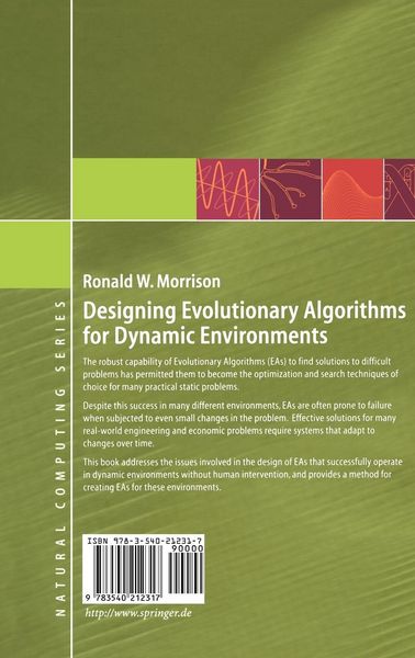 Produktbild: Designing Evolutionary Algorithms for Dynamic Environments