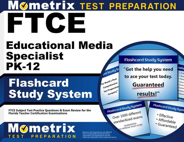 Produktbild: FTCE Educational Media Specialist Pk-12 Flashcard Study System