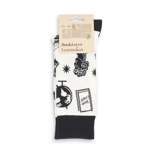 Produktbild: Socken Fliegende B&uuml;cher Gr. 41-46