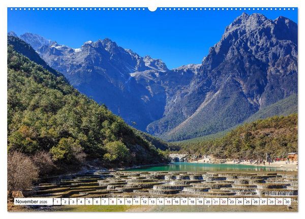 Produktbild: Zauber Chinas (hochwertiger Premium Wandkalender 2026 DIN A2 quer), Kunstdruck in Hochglanz