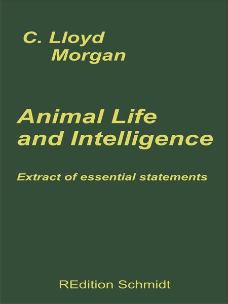 Produktbild: Animal Life and Intelligence