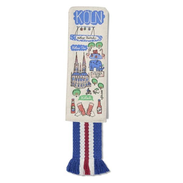 Produktbild: Lesezeichen "K&ouml;ln", 100% Baumwolle
