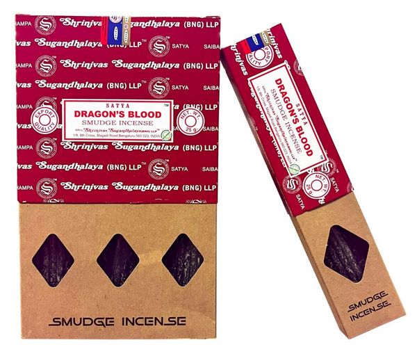 Produktbild: Satya "Dragon's Blood" Smudge Incense 25gr.