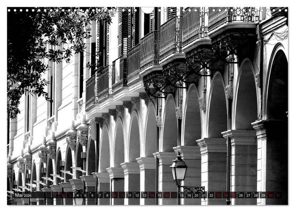 Produktbild: Mallorca monochrom (Wandkalender 2026 DIN A3 quer), CALVENDO Monatskalender