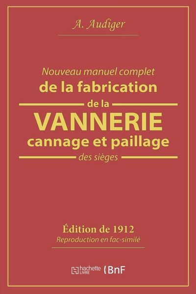 Produktbild: Nouveau manuel complet de la fabrication de la vannerie, cannage et paillage des si&egrave;ges