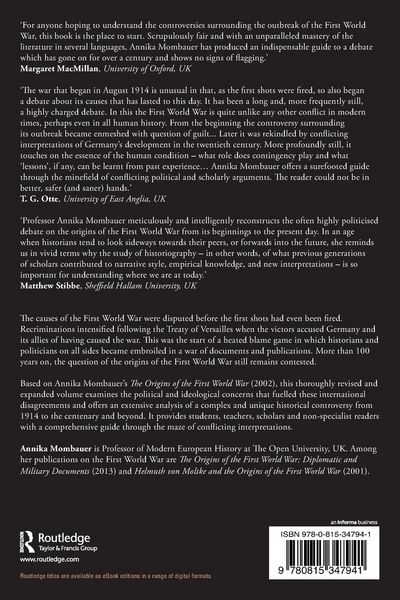 Produktbild: The Causes of the First World War