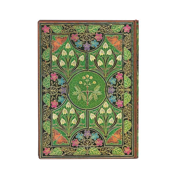 Produktbild: Softcover Notizbuch Bl&uuml;hende Poesie, Midi, Liniert