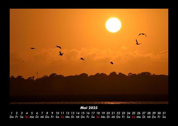 Produktbild: Sonnenunterg&auml;nge 2025 Fotokalender DIN A3