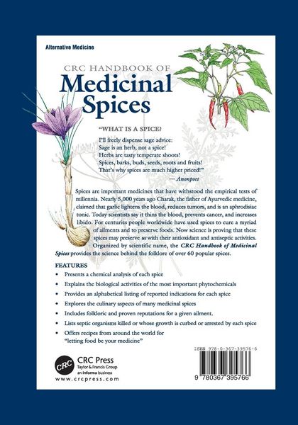 Produktbild: CRC Handbook of Medicinal Spices