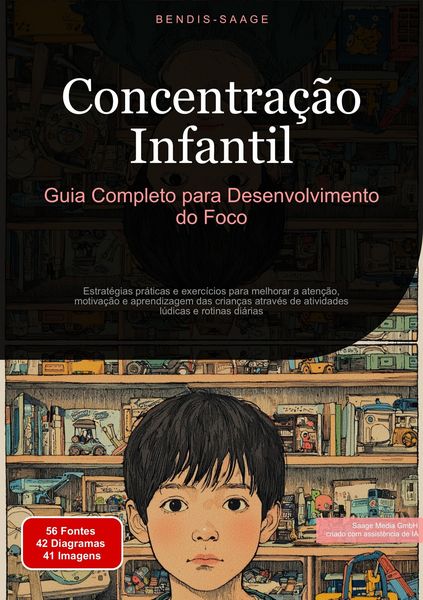 Produktbild: Concentra&ccedil;&atilde;o Infantil: Guia Completo para Desenvolvimento do Foco