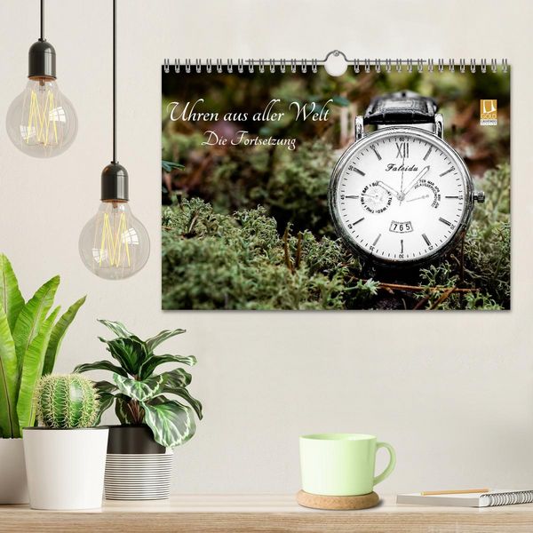 Produktbild: Uhren aus aller Welt - Die Fortsetzung (Wandkalender 2026 DIN A4 quer), CALVENDO Monatskalender