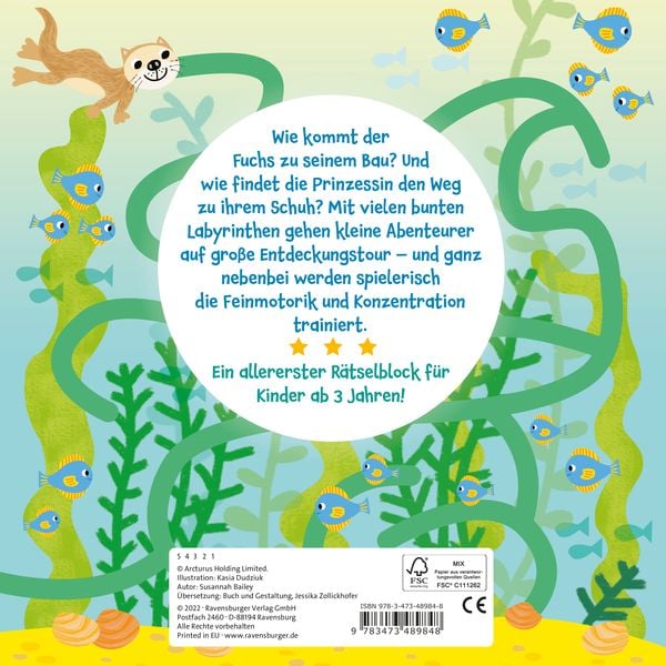 Produktbild: Mein allererster R&auml;tselblock: Labyrinthe