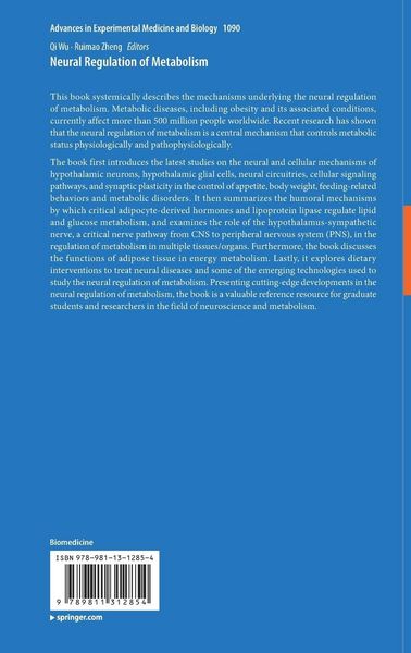 Produktbild: Neural Regulation of Metabolism