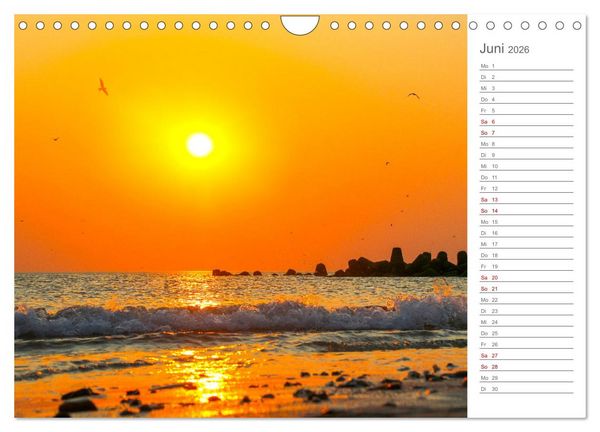 Produktbild: Nodseeinsel Sylt - Impressionen der beliebtesten Insel Deutschlands (Wandkalender 2026 DIN A4 quer), CALVENDO Monatskalender