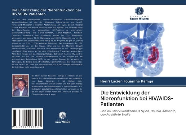 'Die Entwicklung Der Nierenfunktion Bei HIV/AIDS-Patienten' Von 'Henri ...