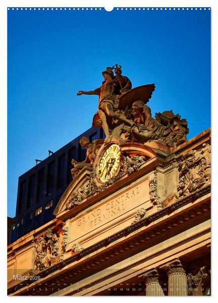 Produktbild: New York - the WOW-city (Wandkalender 2026 DIN A2 hoch), CALVENDO Monatskalender