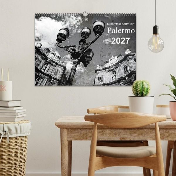 Produktbild: Silberstein portr&auml;tiert Palermo (Wandkalender 2027 DIN A3 quer), CALVENDO Monatskalender