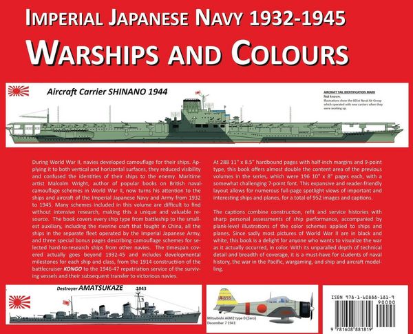 Produktbild: Imperial Japanese Navy 1932-1945 Warships and Colours